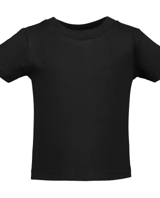 Rabbit Skins 3401 Infant Cotton Jersey T-Shirt in Black