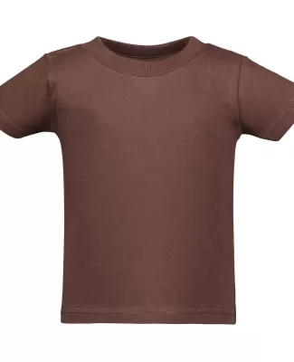 Rabbit Skins 3401 Infant Cotton Jersey T-Shirt in Brown