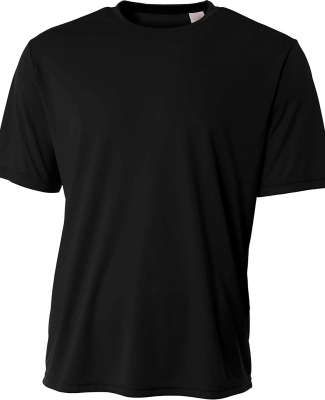 A4 Apparel N3402 Men's Sprint Performance T-Shirt BLACK