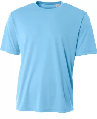 A4 Apparel N3402 Men's Sprint Performance T-Shirt in Light blue