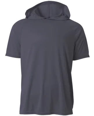 A4 Apparel N3408 Men's Cooling Performance Hooded  in Graphite