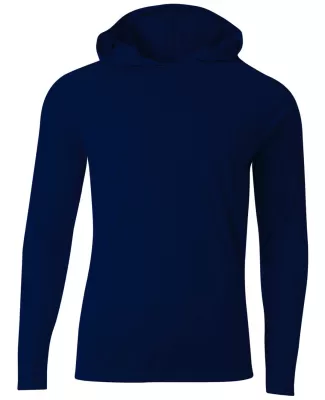 A4 Apparel N3409 Men's Cooling Performance Long-Sl in Navy
