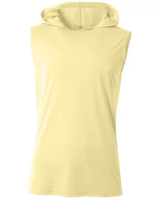 A4 Apparel N3410 Men's Cooling Performance Sleevel in Light yellow