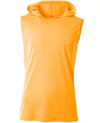 A4 Apparel N3410 Men's Cooling Performance Sleevel in Safety orange