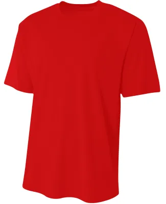 A4 Apparel NB3402 Youth Sprint Performance T-Shirt in Scarlet