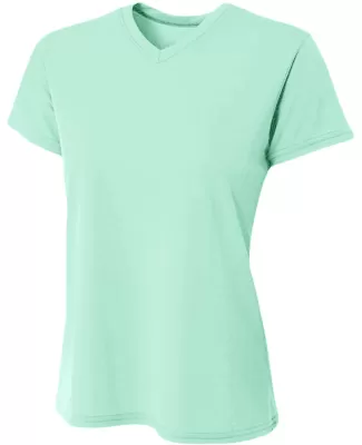 A4 Apparel NW3402 Ladies' Sprint Performance V-Nec in Pastel mint