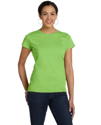 LA T 3516 Ladies' Fine Jersey T-Shirt in Key lime