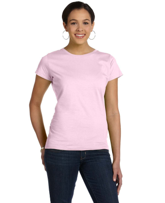 LA T 3516 Ladies' Fine Jersey T-Shirt in Pink