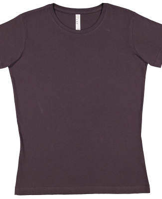 LA T 3516 Ladies' Fine Jersey T-Shirt in Slate