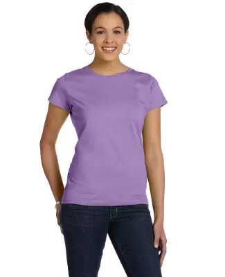 LA T 3516 Ladies' Fine Jersey T-Shirt LAVENDER
