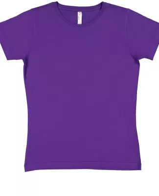 LA T 3516 Ladies' Fine Jersey T-Shirt PRO PURPLE