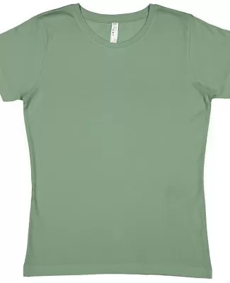 LA T 3516 Ladies' Fine Jersey T-Shirt SAGE