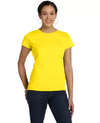 LA T 3516 Ladies' Fine Jersey T-Shirt YELLOW