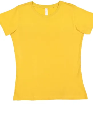 LA T 3516 Ladies' Fine Jersey T-Shirt MUSTARD