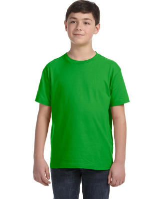 LA T 6101 Youth Fine Jersey T-Shirt in Apple