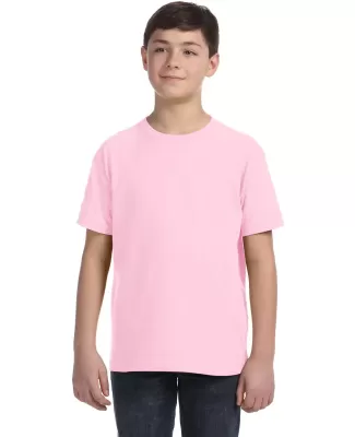 LA T 6101 Youth Fine Jersey T-Shirt PINK