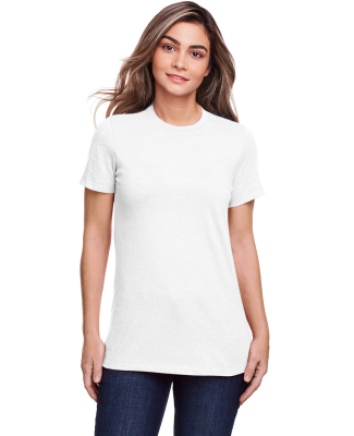 Gildan 67000L Ladies' Softstyle CVC T-Shirt in White