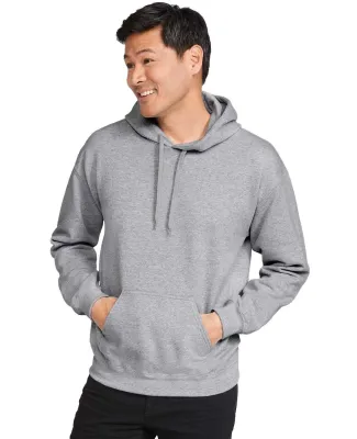 Gildan SF500 Adult Softstyle® Fleece Pullover Hoo in Rs sport grey