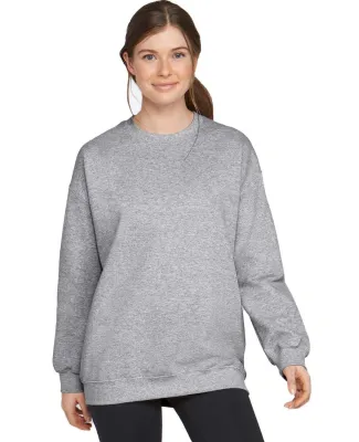 Gildan SF000 Adult Softstyle® Fleece Crew Sweatsh in Rs sport grey