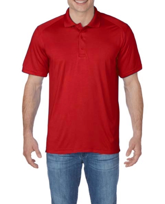 Gildan 488C00 Performance® Adult Jersey Polo SP SCARLET RED