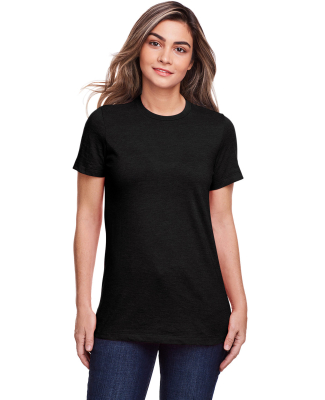 Gildan 67000L Ladies' Softstyle CVC T-Shirt in Pitch black