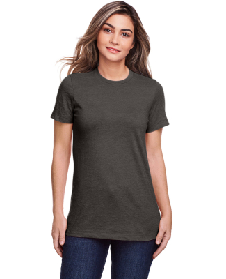 Gildan 67000L Ladies' Softstyle CVC T-Shirt in Gunmetal