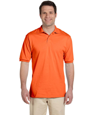 Jerzees 437MSR Adult SpotShield™ Jersey Polo in Safety orange