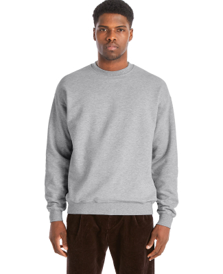 Hanes RS160 Adult Perfect Sweats Crewneck Sweatshi in Light steel