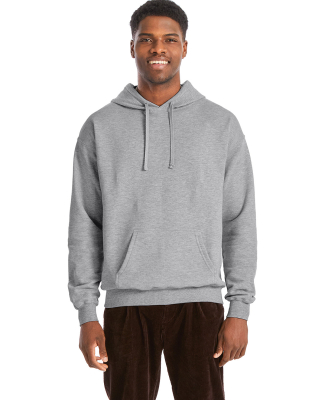 Hanes RS170 Adult Perfect Sweats Pullover Hooded S in Light steel