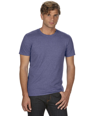 Gildan 6750 Adult Triblend T-Shirt in Heather blue