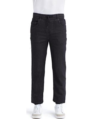 Artisan Collection by Reprime RP556 Unisex Chef's  in Black denim