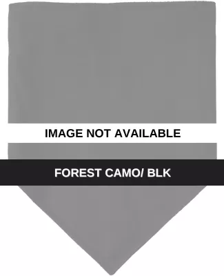 Big Accessories BA005 Fleece Lined Bandana FOREST CAMO/ BLK