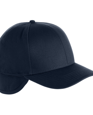 Harriton M802 ClimaBloc™ Ear-Flap Cap in Dark charcoal