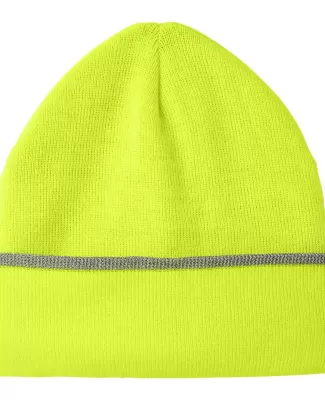Harriton M803 ClimaBloc™ Lined Reflective Beanie SAFETY YELLOW