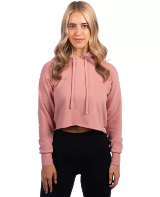 Next Level Apparel 9384 Ladies' Cropped Pullover H in Desert pink