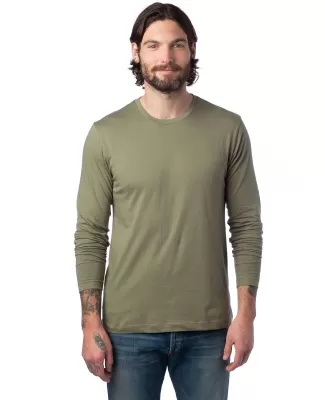 Alternative Apparel 1170 Unisex Long-Sleeve Go-To- in Military