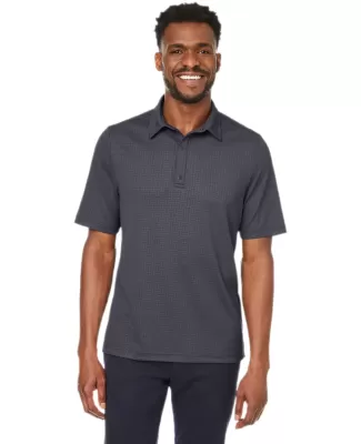 North End NE102 Men's Replay Recycled Polo CARBON