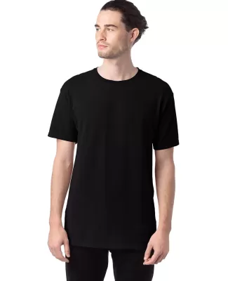 Hanes GDH100 Men's Garment-Dyed T-Shirt in Black