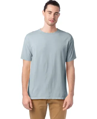 Hanes GDH100 Men's Garment-Dyed T-Shirt in Soothing blue