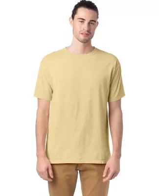 Hanes GDH100 Men's Garment-Dyed T-Shirt in Summer squash