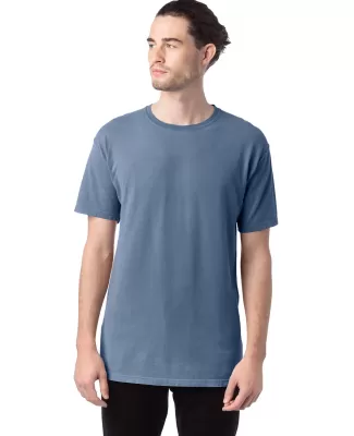 Hanes GDH100 Men's Garment-Dyed T-Shirt in Saltwater