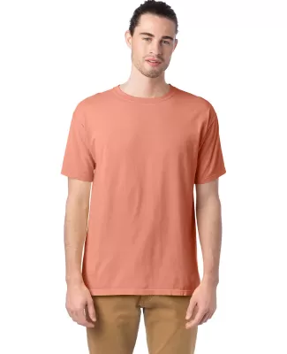 Hanes GDH100 Men's Garment-Dyed T-Shirt in Clay