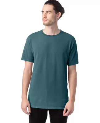 Hanes GDH100 Men's Garment-Dyed T-Shirt in Cactus