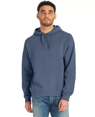 Hanes GDH450 Unisex Pullover Hooded Sweatshirt in Saltwater