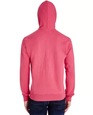 Hanes GDH450 Unisex Pullover Hooded Sweatshirt in Crimson fall