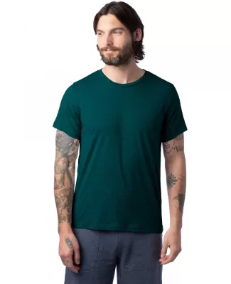 Alternative Apparel 1070CV Unisex Go-To T-Shirt in Heathr dark teal