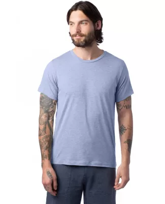 Alternative Apparel 1070CV Unisex Go-To T-Shirt in Hth stonewsh blu
