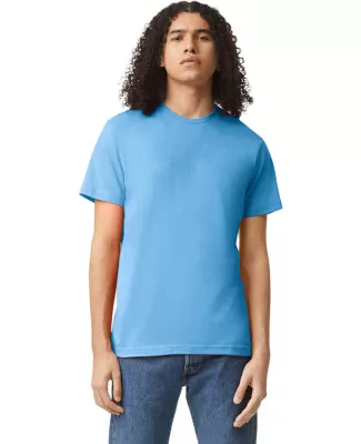 American Apparel 2001CVC Unisex CVC T-Shirt in Heather lt blue