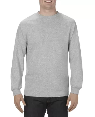 American Apparel 1304 Adult Long-sleeve T-shirt in Heather grey