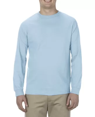 American Apparel 1304 Adult Long-sleeve T-shirt in Powder blue